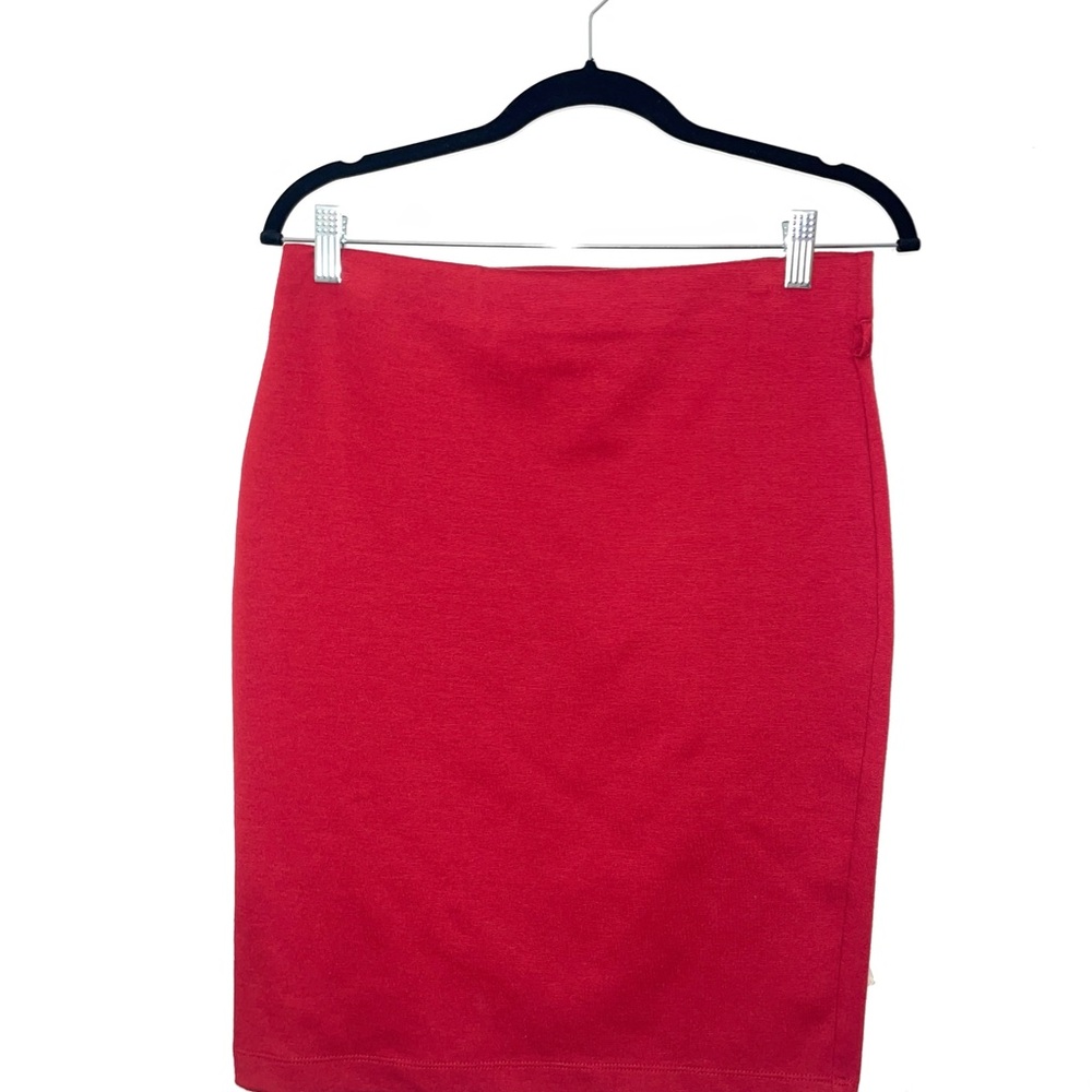 Xhilaration Red Pencil Skirt